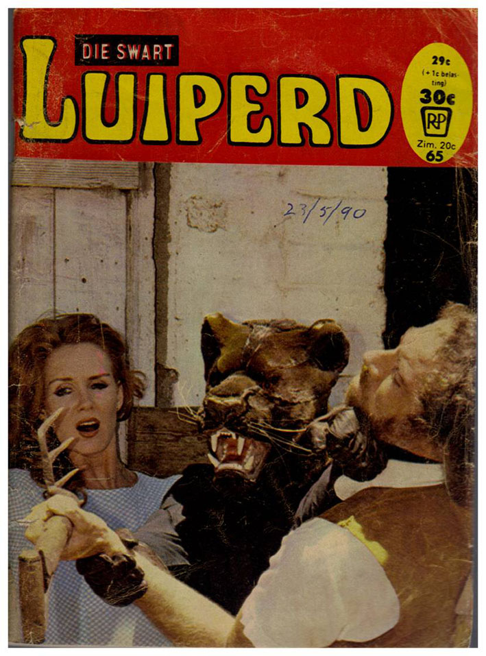 Die Swart Luiperd - Uitgawe #65: 'n Koeël vir die meisie