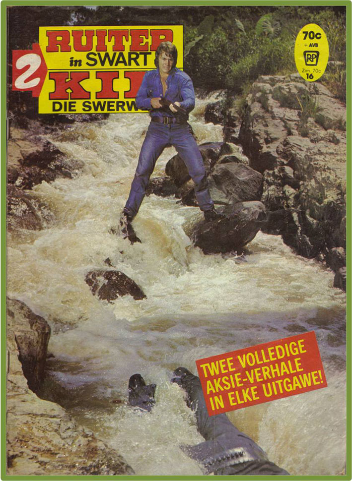Ruiter in Swart en Kid die Swerwer - Uitgawe #16: Spelonk van die dood en Blink glim die dood